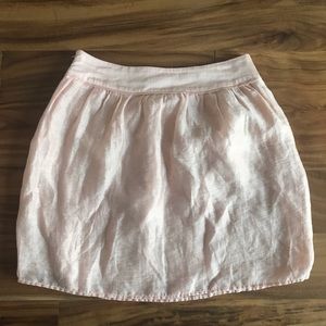 LOFT pale peach skirt - size 4